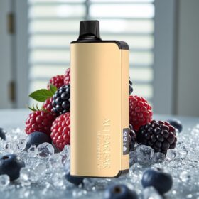 Alibarbar Ingot 9000 Puffs Engangs E-cigaret med 22ml e-væske, 2350mAh batteri, Brombær Is
