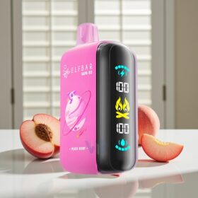 ELF BAR RAYA D3 25000 Puffs Engangs Vape (850mAh, 23ml, 5%) - Fersken Bær